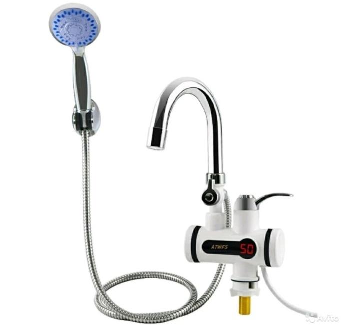 Instant Electric Heating Water Faucet & Shower фото