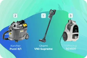 Лучшие пылесосы для мебели и ковров