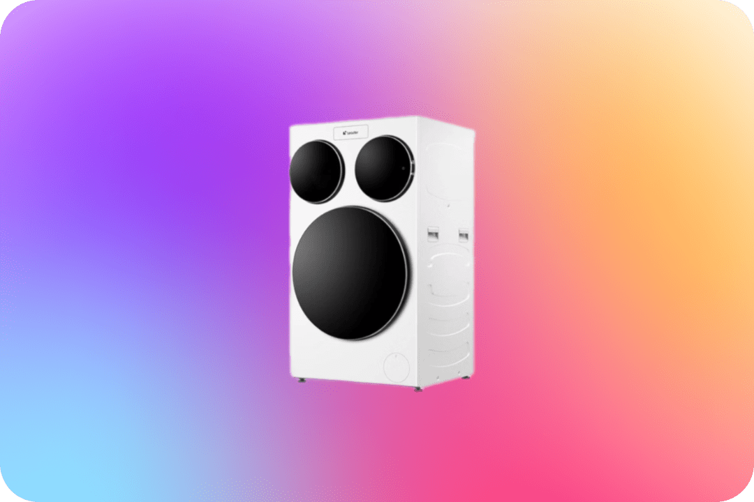 Три барабана — теперь носки не потеряются!