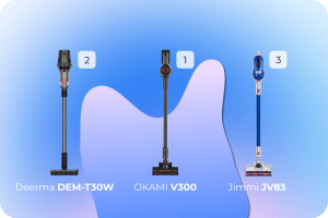 Топ-10 бюджетных вертикальных пылесосов