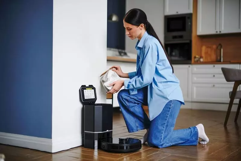 Станция очистки робота-пылесоса