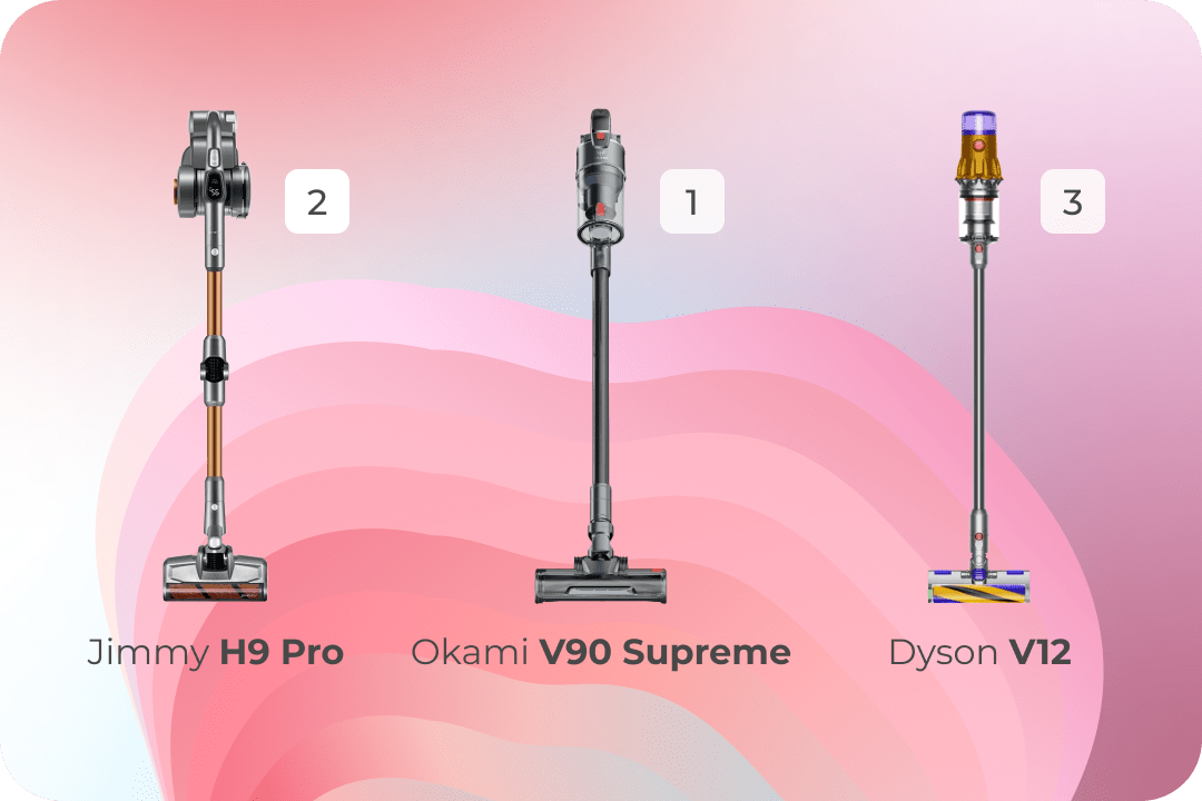 Лучшие вертикальные пылесосы для сухой уборки