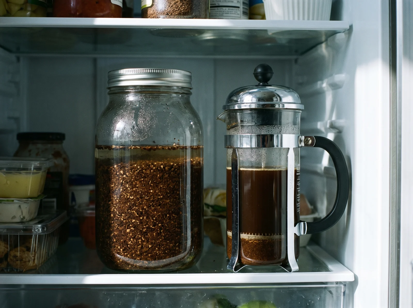 Иллюстрация к разделу «Japanese iced coffee (flash brew)»