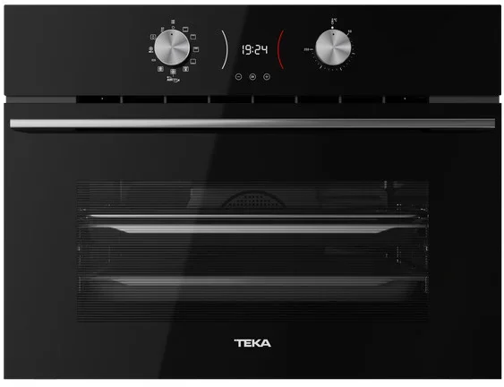 Чёрный встраиваемый духовой шкаф Teka HLC 8406 Night River Black