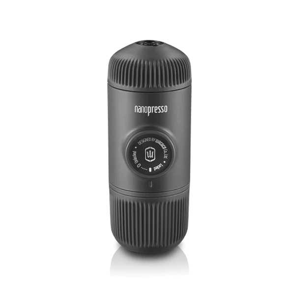 Портативная ручная кофемашина Wacaco Nanopresso серого цвета